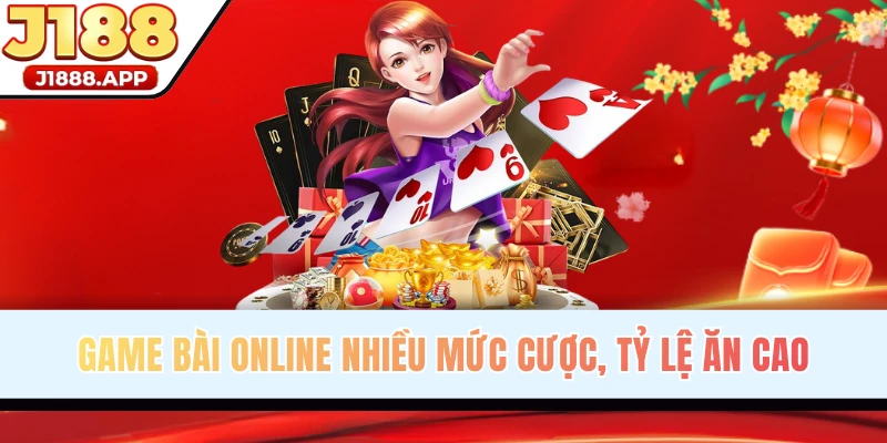 J188 trả thưởng game bài online hấp dẫn